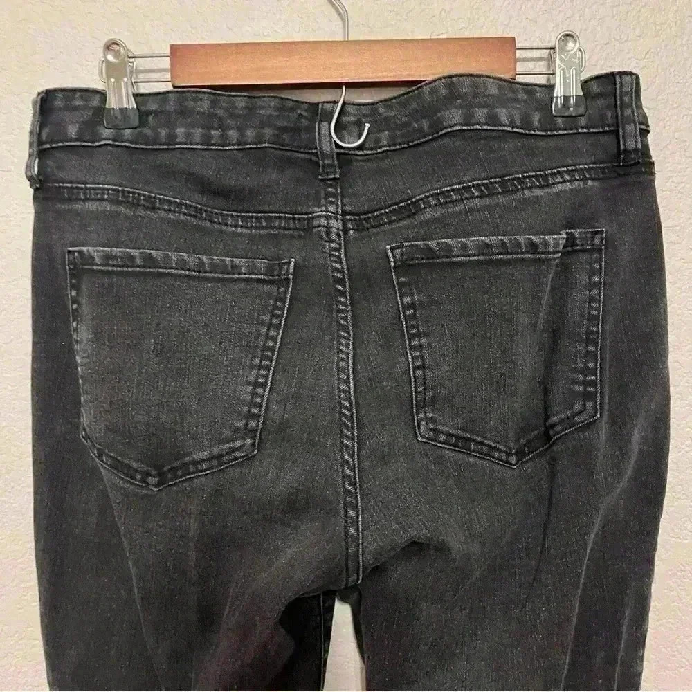 Wonderly black mid-rise skinny ankle jeans size 6R - Picture 3 of 9